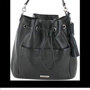 Coach Avery leather black bag